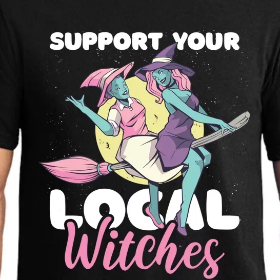 Support Your Local Witches Gift Pajama Set