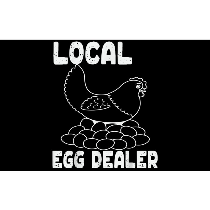 Support Your Local Egg Dealer Funny Chicken Lover Graphic Bumper Sticker