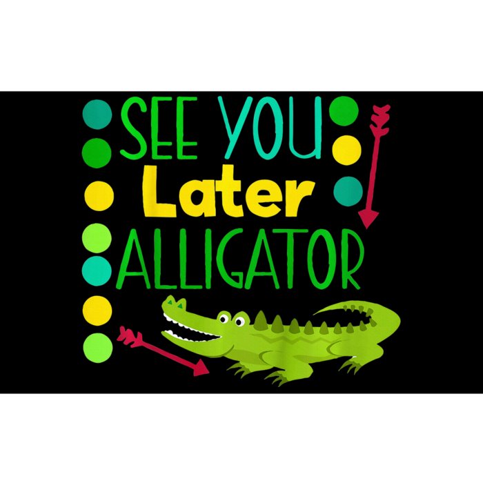 See You Later Alligator Funny Last Day Of School Baby Bumper Sticker