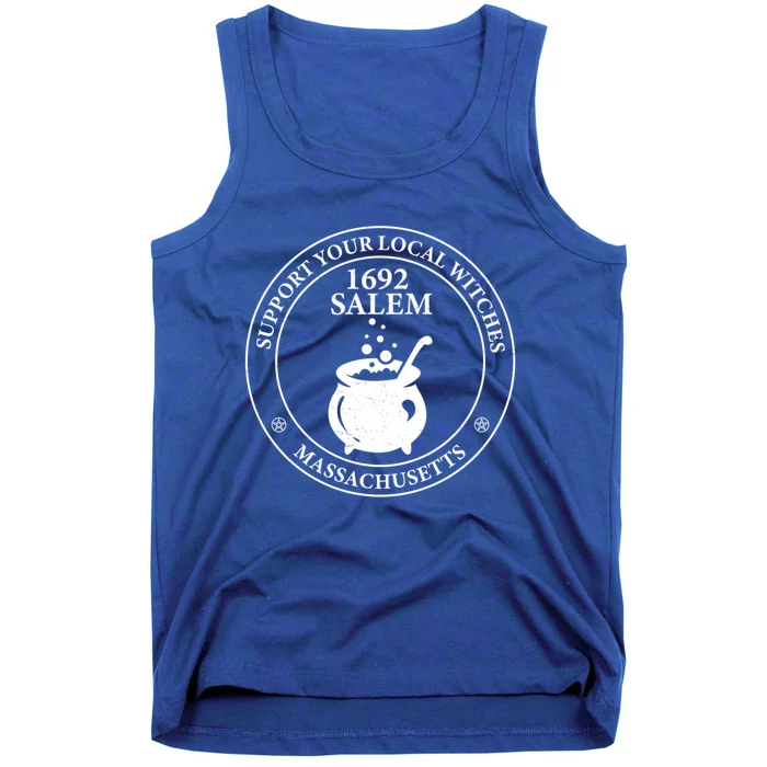 Support Your Local Witches The 1692 Witch Trials Of Salem Funny Gift Tank Top