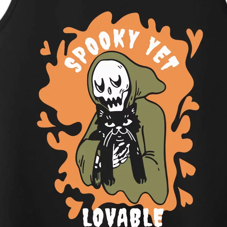 Spooky Yet Lovable Performance Tank