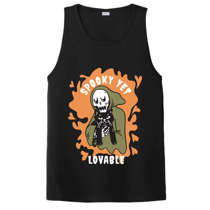 Spooky Yet Lovable Performance Tank