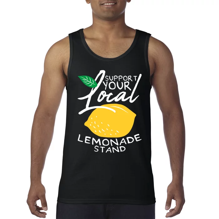 Support Your Local Lemonade Stand Tank Top