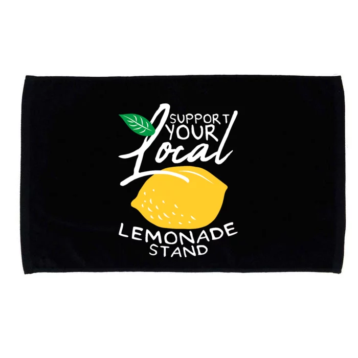 Support Your Local Lemonade Stand Microfiber Hand Towel