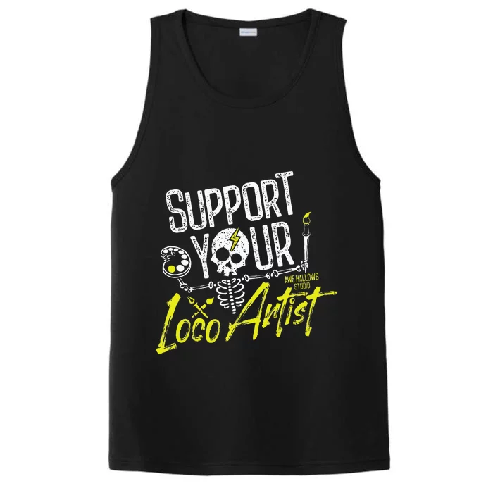 Support Your Loco Artist Performance Tank