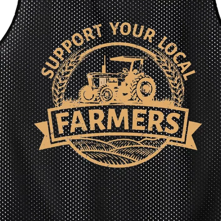 Support your local Farmers Harvest Farming Barn Cattle Mesh Reversible Basketball Jersey Tank