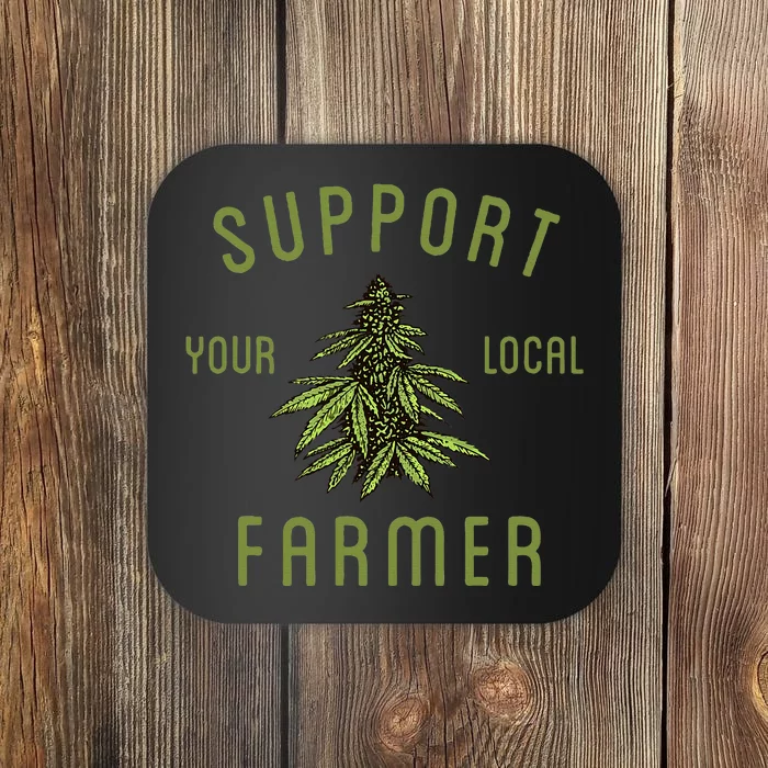 Support Your Local Farmer Coaster