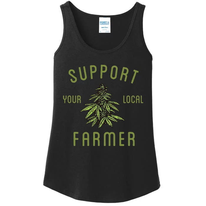 Support Your Local Farmer Ladies Essential Tank