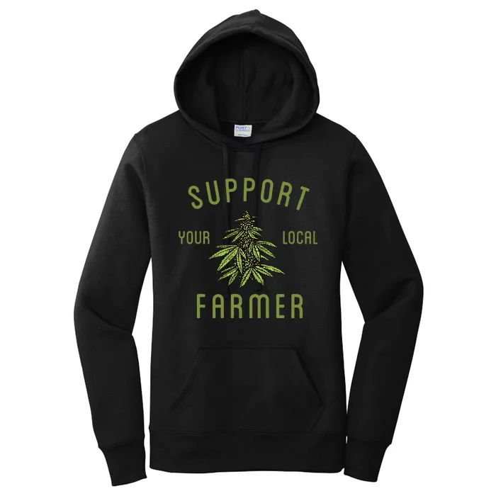 Support Your Local Farmer Women's Pullover Hoodie