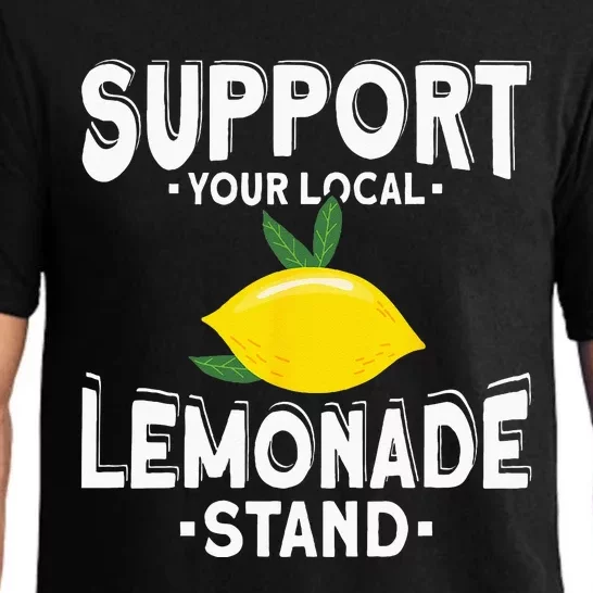 Support Your Local Lemonade Stand Pajama Set