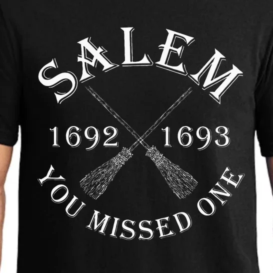 Salem You Missed One Witch Trials Brooms Pajama Set