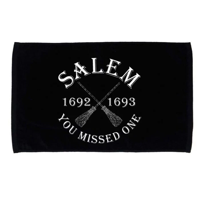 Salem You Missed One Witch Trials Brooms Microfiber Hand Towel