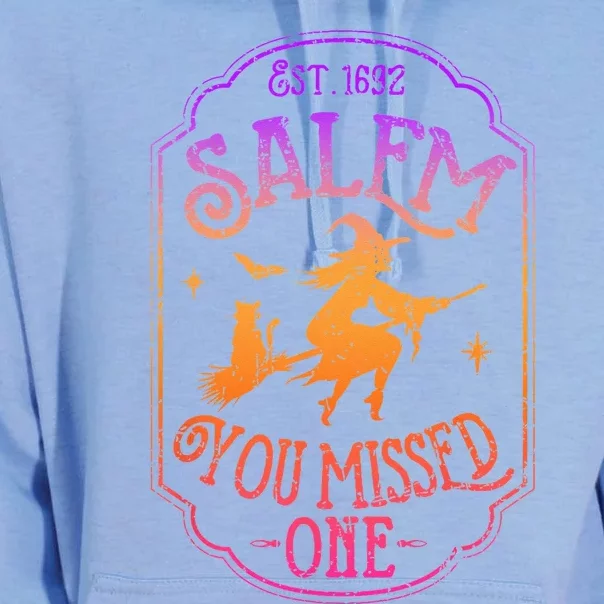 Salem You Missed One Halloween Feminist Witch Trials Unisex Surf Hoodie