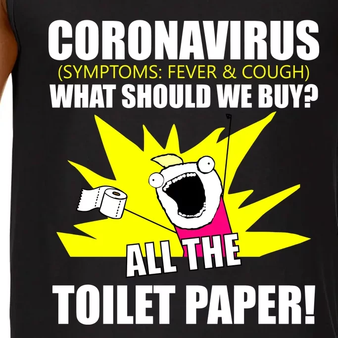 Symptoms Cough Fever Buy All The Toilet Paper Coronapocalypse Comfort Colors® Tank Top