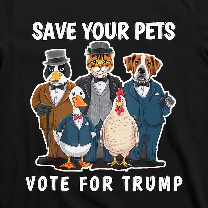 Save Your Pets And Vote For Trump T-Shirt