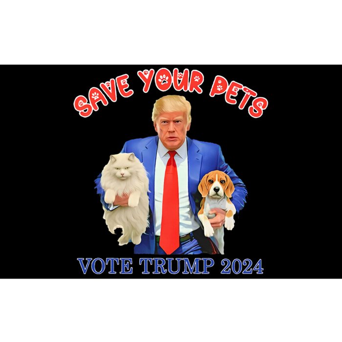 Save Your Pets Vote For Trump Us Election Bumper Sticker