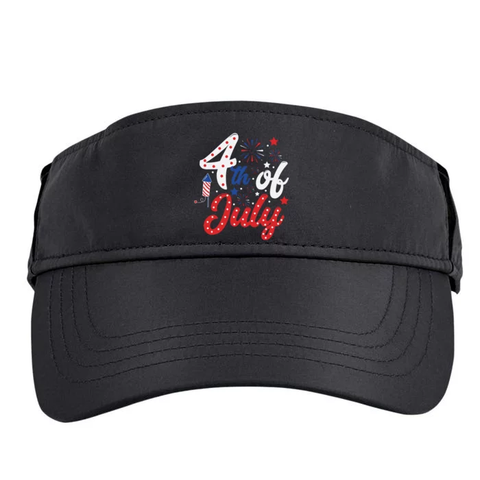 Show Your Patriotism 4Th July America Independence Day Adult Drive Performance Visor