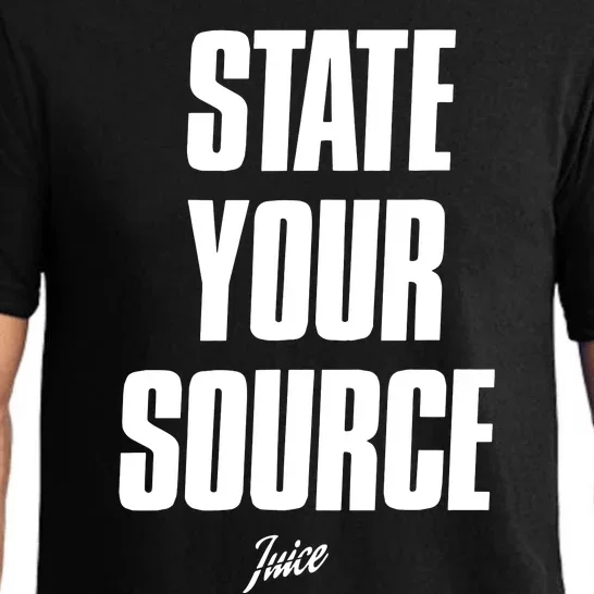 State Your Source Pajama Set