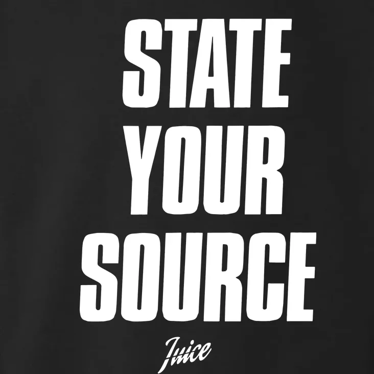 State Your Source Toddler Hoodie