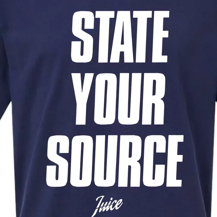 State Your Source Sueded Cloud Jersey T-Shirt