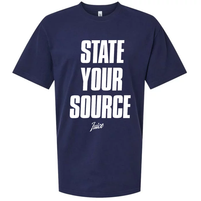 State Your Source Sueded Cloud Jersey T-Shirt