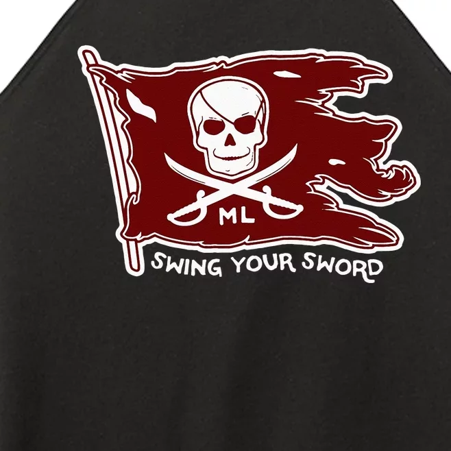 Swing Your Sword Pirate Flag Mississippi Helmet Tribute Women’s Perfect Tri Rocker Tank