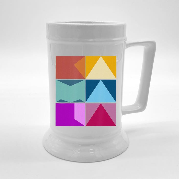 Show Your Support For Harris 2024 Gift Front & Back Beer Stein