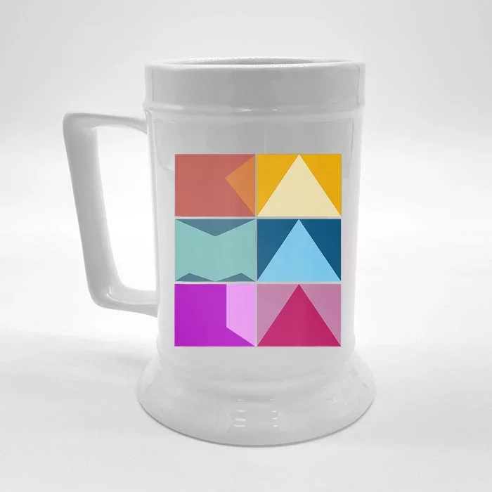 Show Your Support For Harris 2024 Gift Front & Back Beer Stein