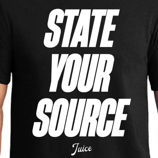 State Your Source Pajama Set