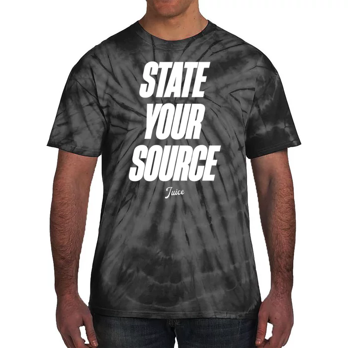 State Your Source Tie-Dye T-Shirt