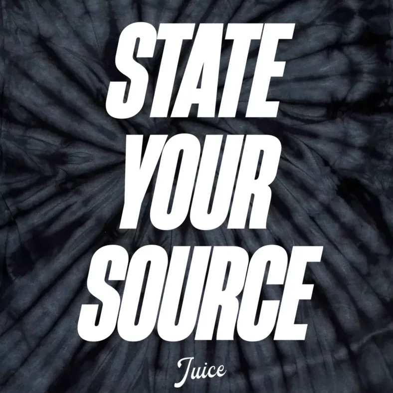 State Your Source Tie-Dye T-Shirt