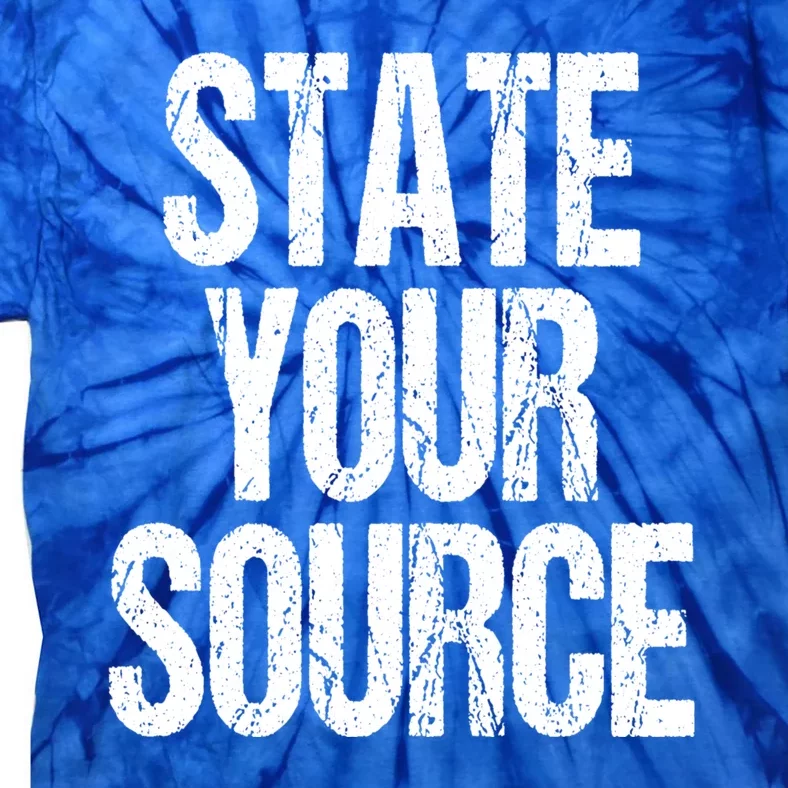 State Your Source Tie-Dye T-Shirt