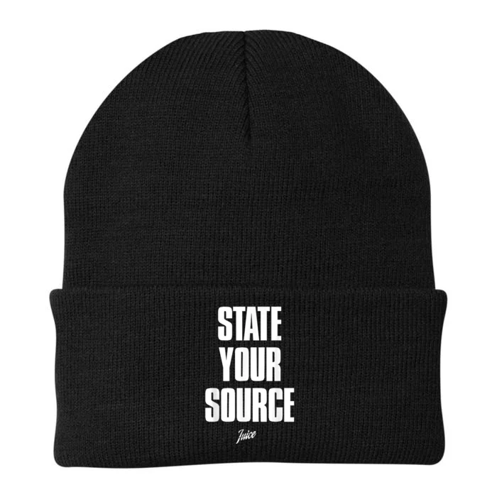 State Your Source Knit Cap Winter Beanie