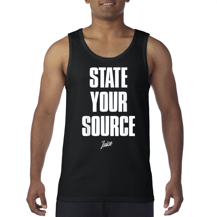 State Your Source Tank Top