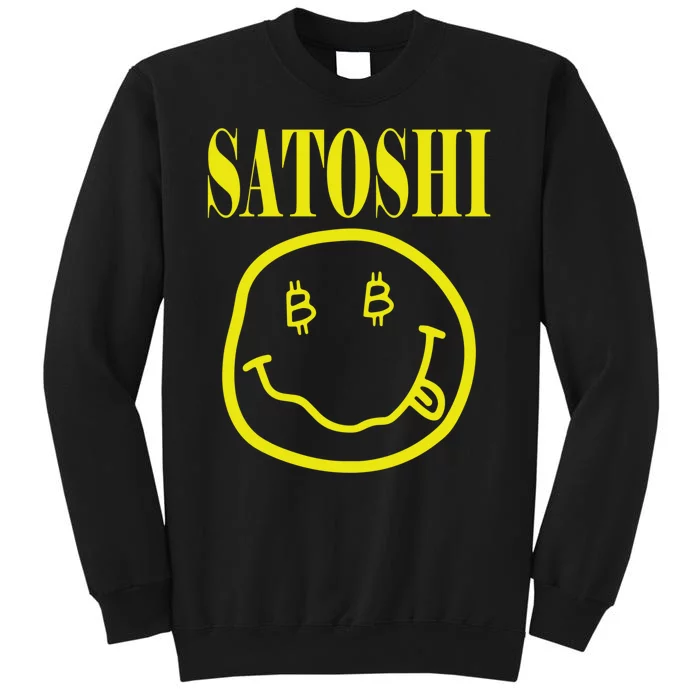 Satoshi Yellow Smiley Face Sweatshirt