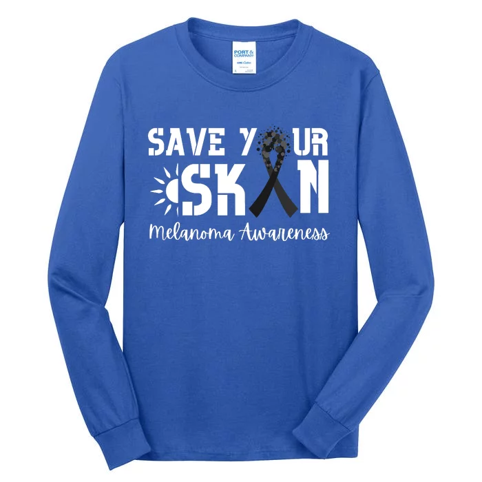 Save Your Skin Melanoma Awareness Tall Long Sleeve T-Shirt