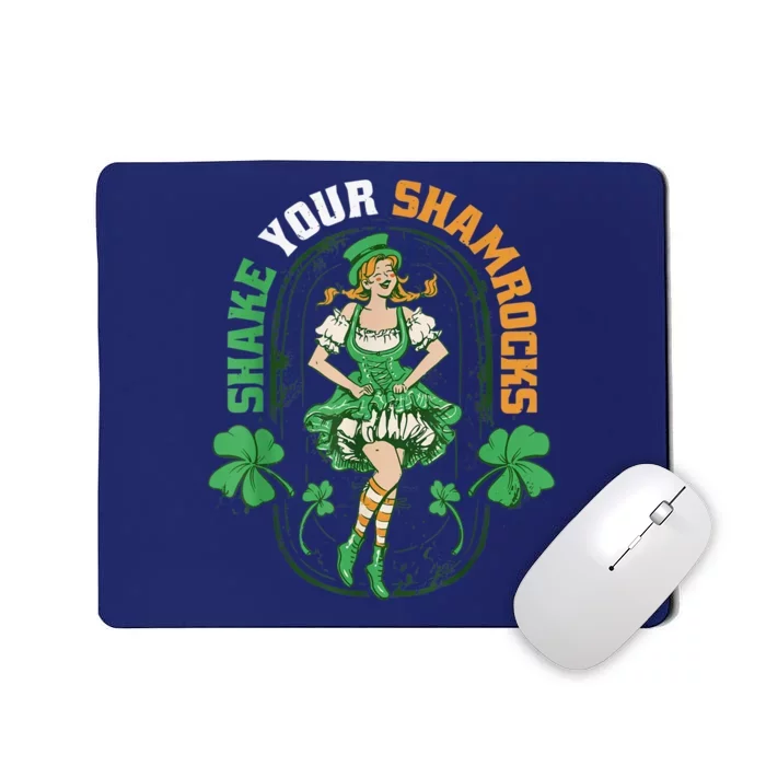 Shake Your Shamrocks St Patricks Day Irish Mousepad