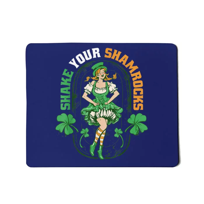 Shake Your Shamrocks St Patricks Day Irish Mousepad