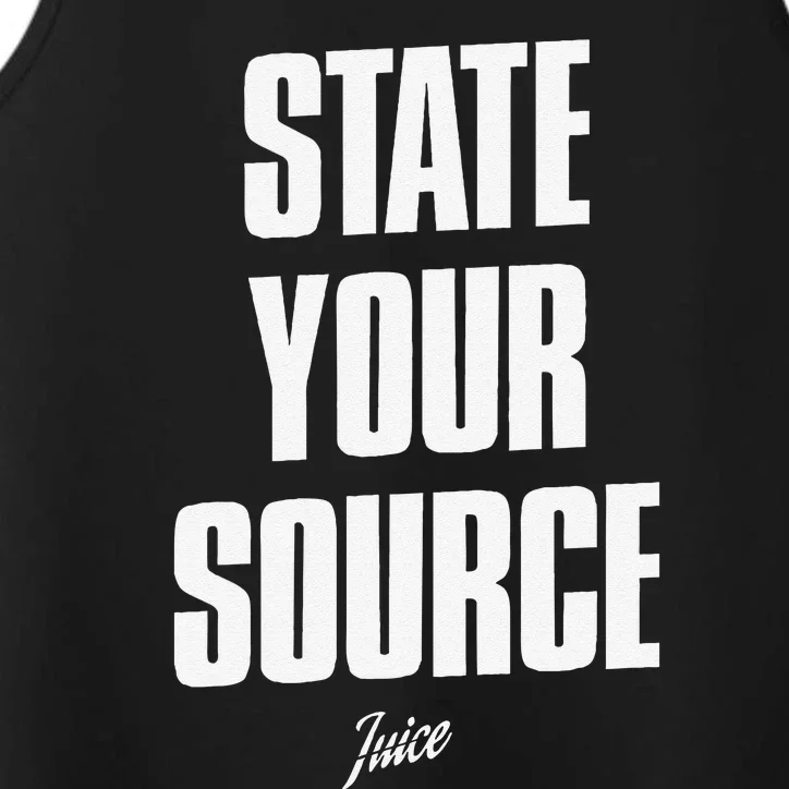 State Your Sourcestate Your Source Performance Tank