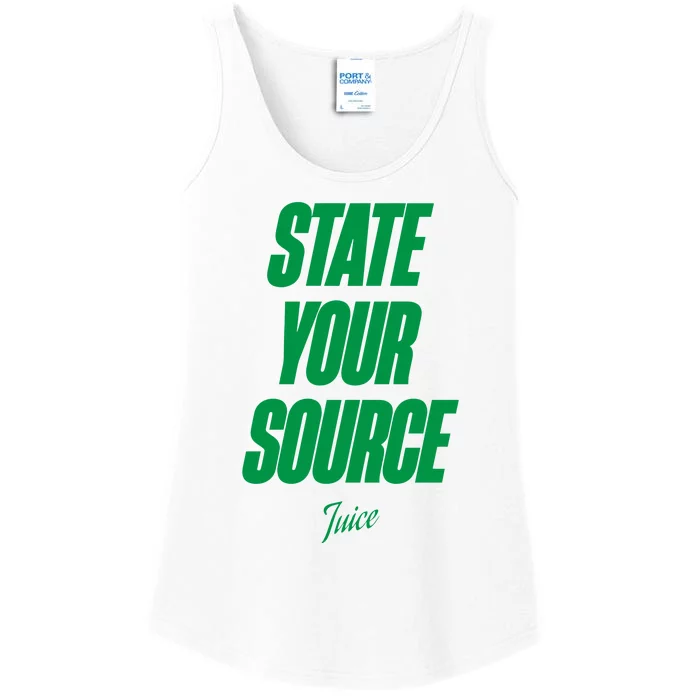 State Your Source Ladies Essential Tank