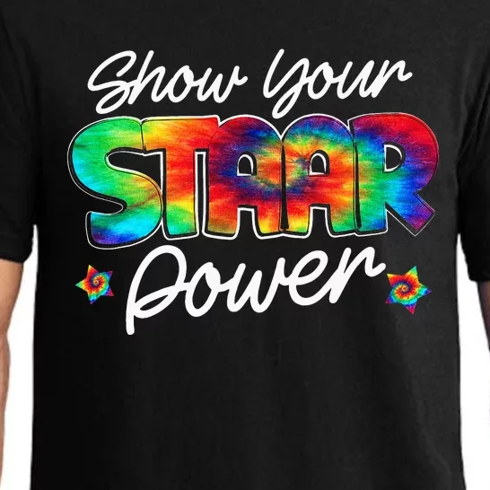 Show your Staar Power Test Staar Day Mode on Teacher Testing Pajama Set