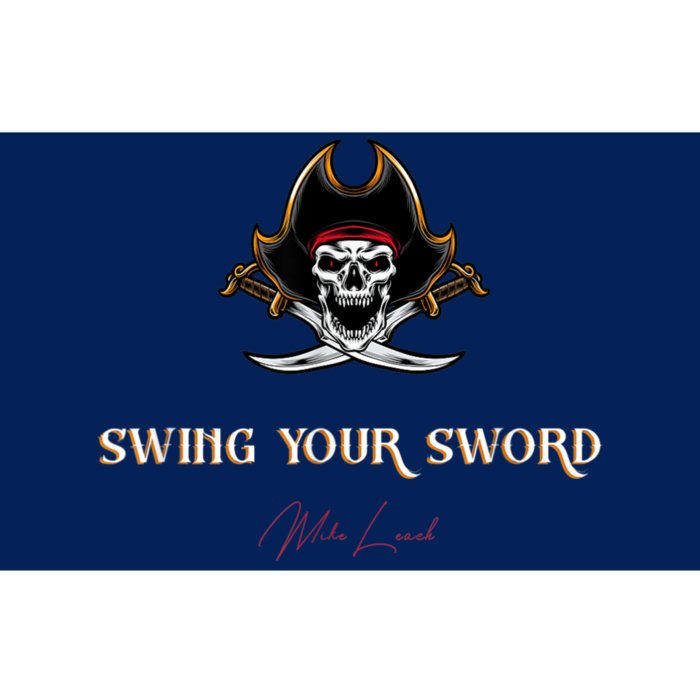 Swing Your Sword The Pirate Colleg With Signature Bumper Sticker