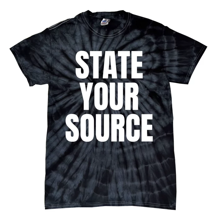 State Your Source Tie-Dye T-Shirt