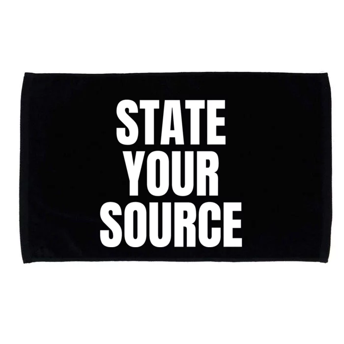 State Your Source Microfiber Hand Towel