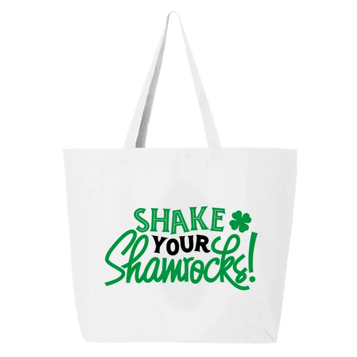 Shake Your Shamrocks Funny St Patricks Day 25L Jumbo Tote