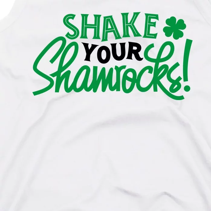 Shake Your Shamrocks Funny St Patricks Day Tank Top