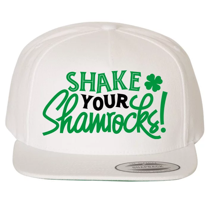 Shake Your Shamrocks Funny St Patricks Day Wool Snapback Cap