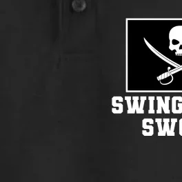 Swing Your Sword Skull Crossbones Mississippi Dry Zone Grid Performance Polo