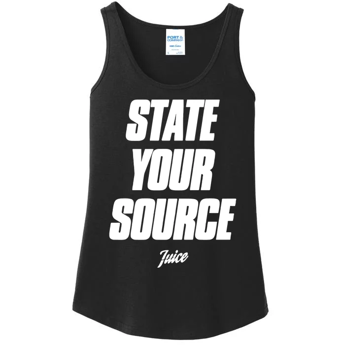 State Your Source Ladies Essential Tank