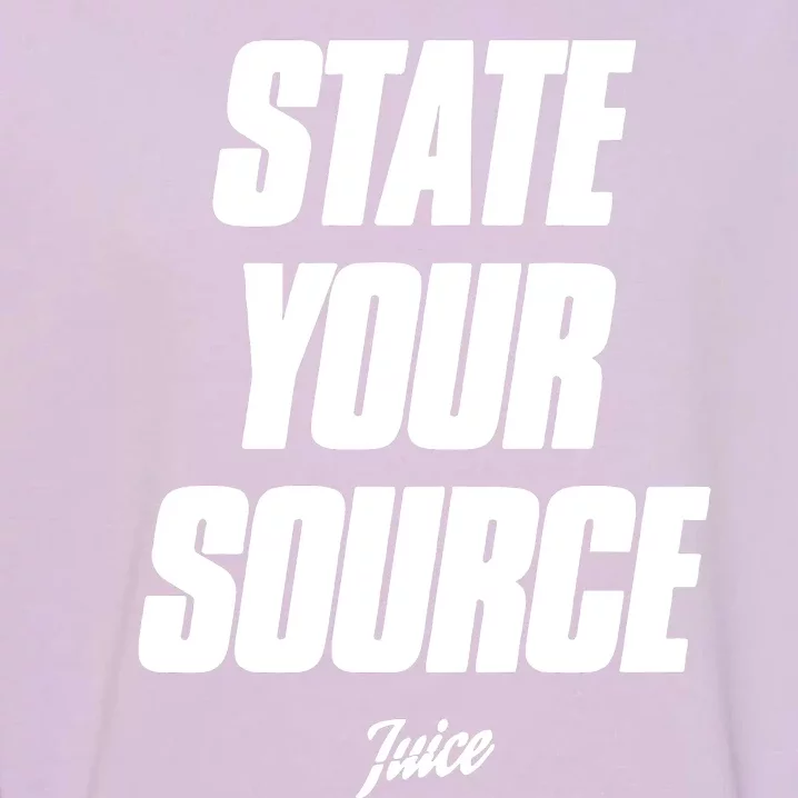 State Your Source Garment-Dyed Sweatshirt